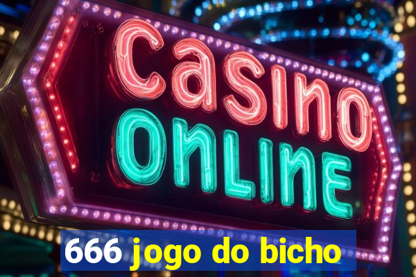 666 jogo do bicho